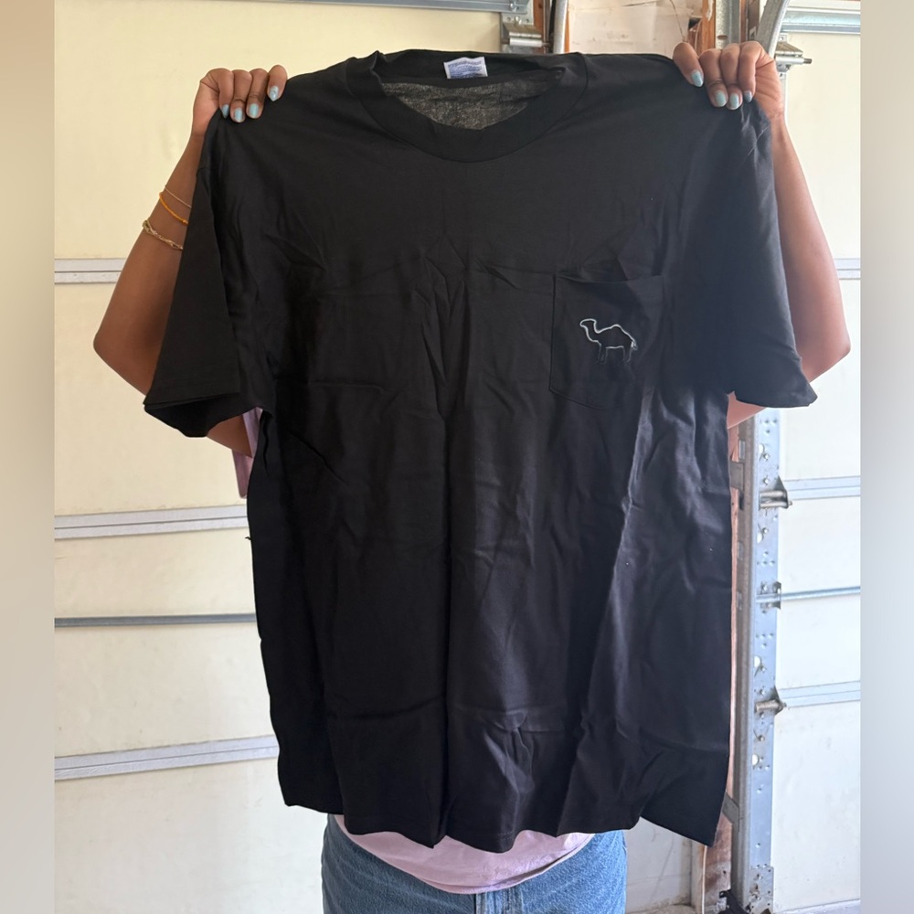 Vintage Black Camel Logo Men's T-Shirt